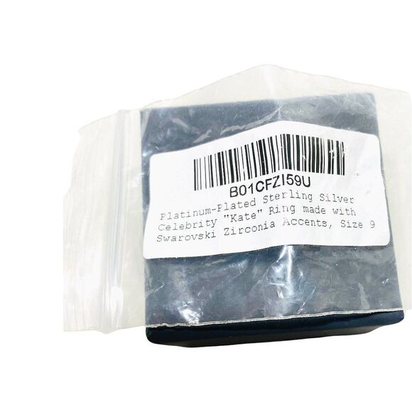 CELEBRITY "Kate" Ring Swarovski Zirconia - Picture 6 of 6